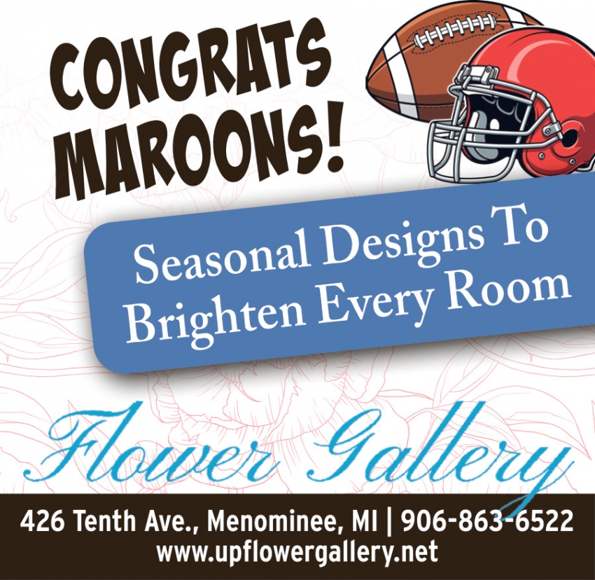 Congrats Maroons!