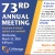 73rd Annual Meeting