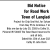 Bid Notice