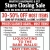 Store Closing Sale