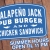 Jalapeño Jack Pub Burger