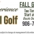 Experience Fall Golf