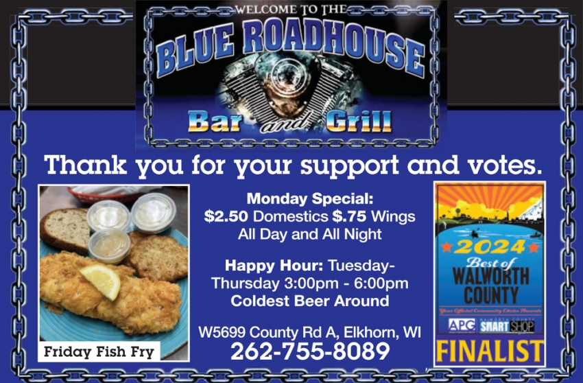 Blue Roadhouse Bar and Grill