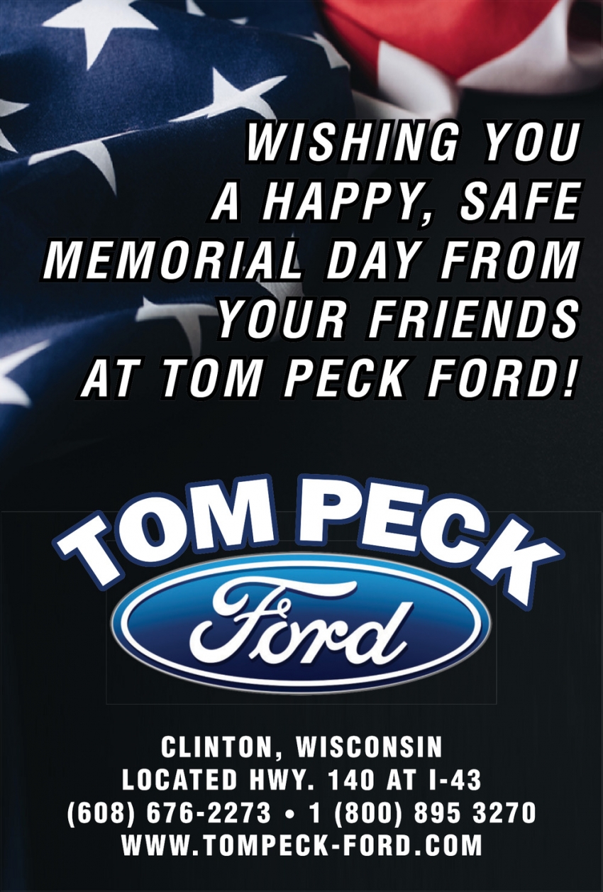 Tom Peck Ford of Clinton