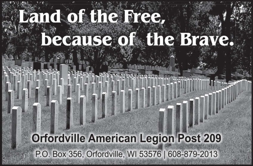 Orfordville American Legion Post 209