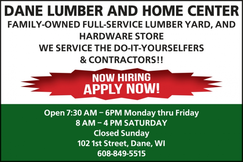 Dane Lumber & Home Center