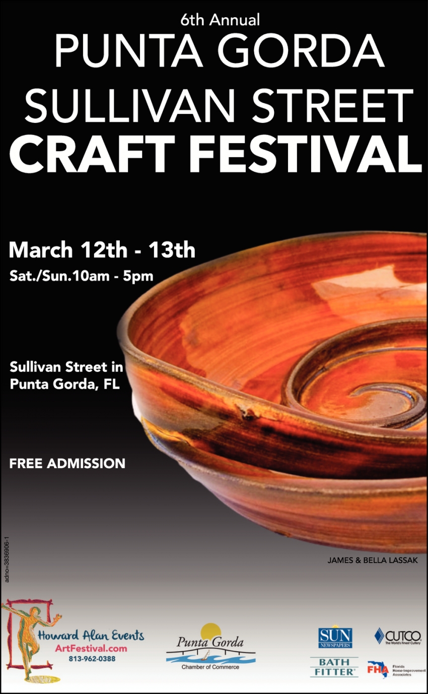 Craft Festival, 6th Annual Punta Gorda Sullivan Street Craft Festival