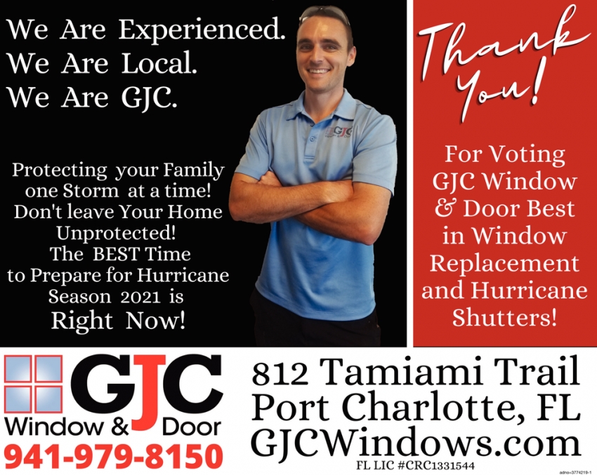 We Are Experienced, GJC Window & Door