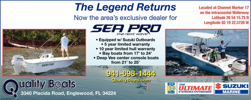 Area's Exclusive Dealer for Crevalle Boats