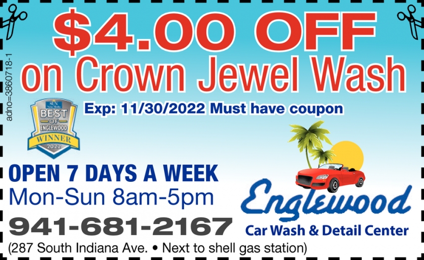 $4.00 OFF On Crown Jewel Wash