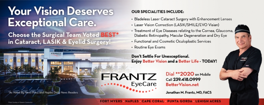 Your Vision Deserves Exceptional Care