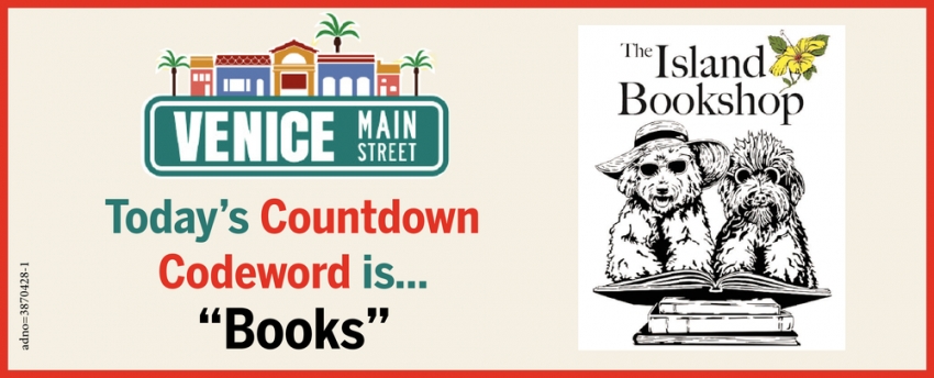 Today's Countdown Codework Is... Books