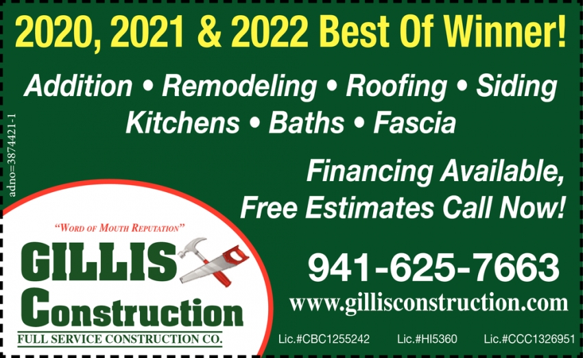 Addition Remodeling Roofing