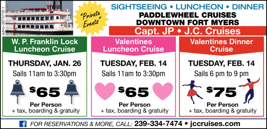 Valentines Luncheon Cruise