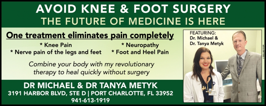 Avoid Knee & Foot Surgery