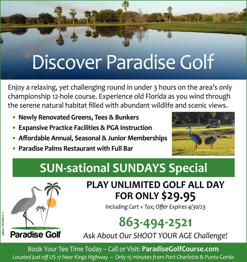 Discover Paradise Golf
