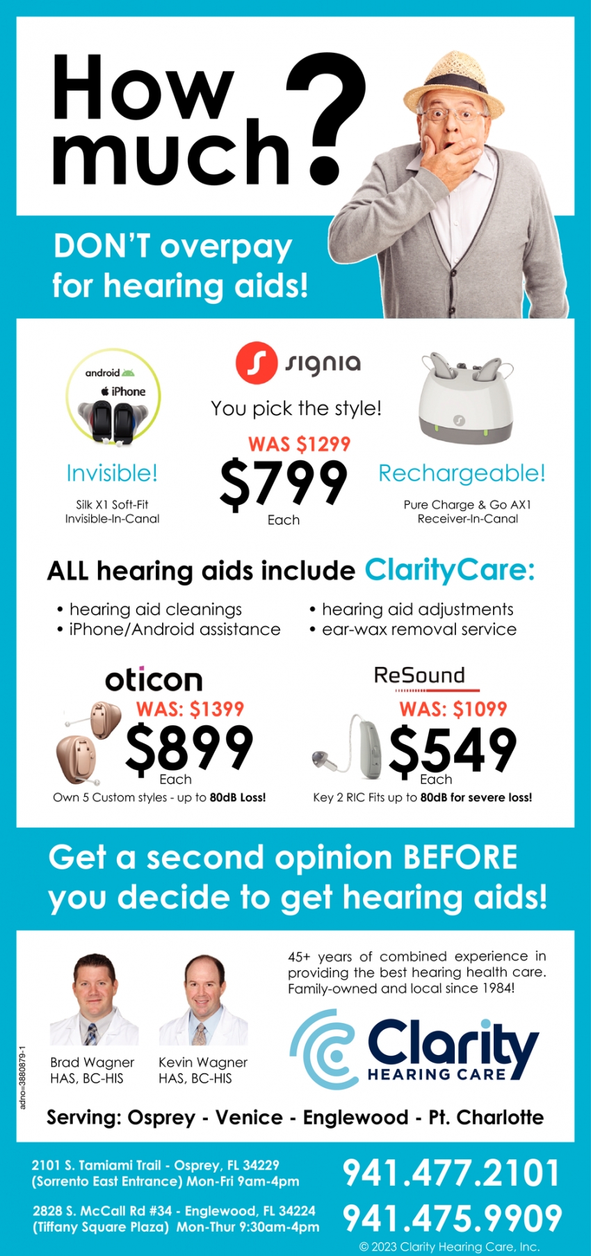 Don't Overpay for Hearing Aids!