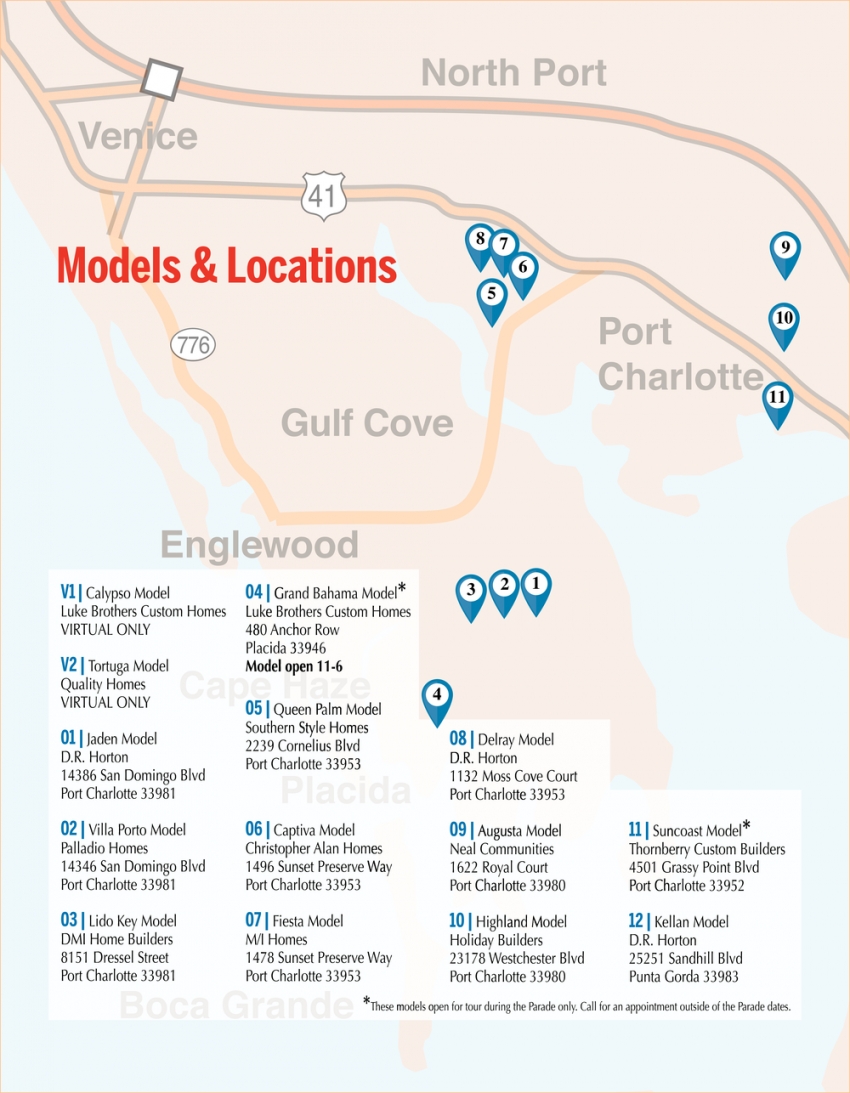Models & Locations