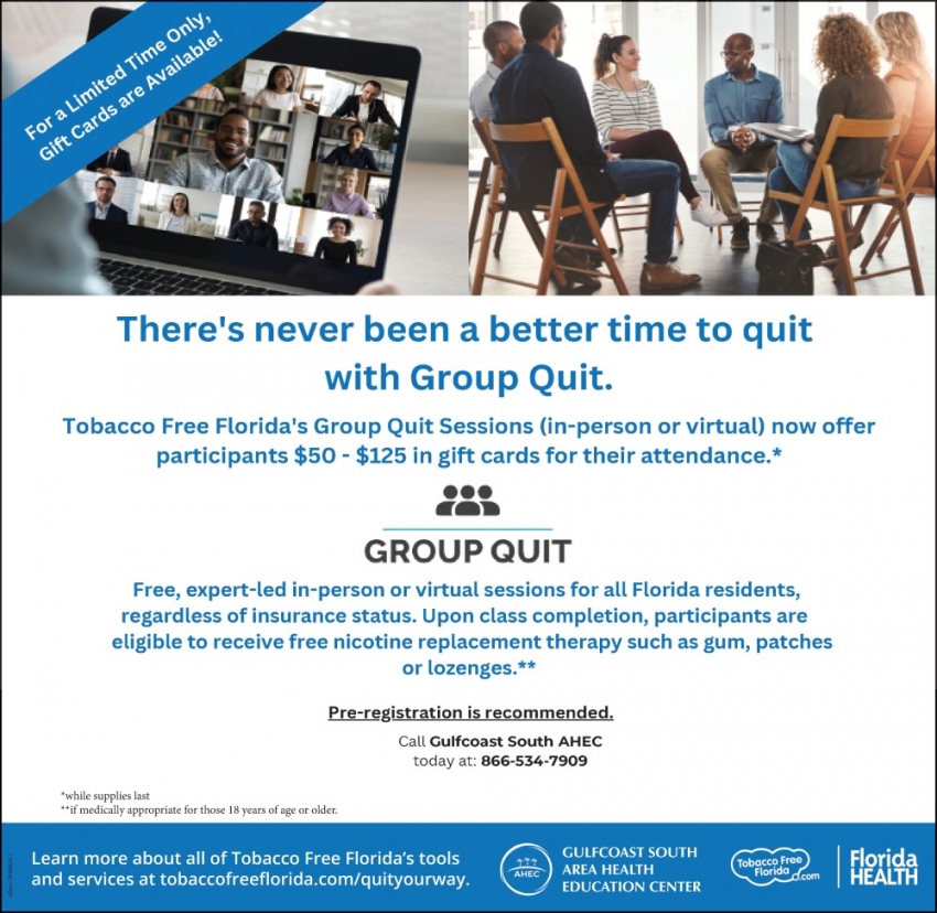 There's Never Been a Better Time to Quit With Group Quit