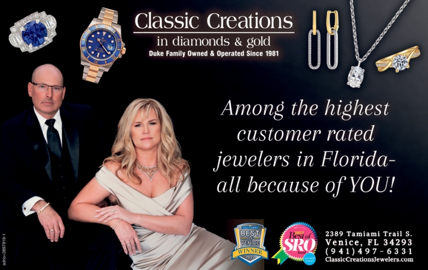 Highest Customer Rated Jewelers in Florida