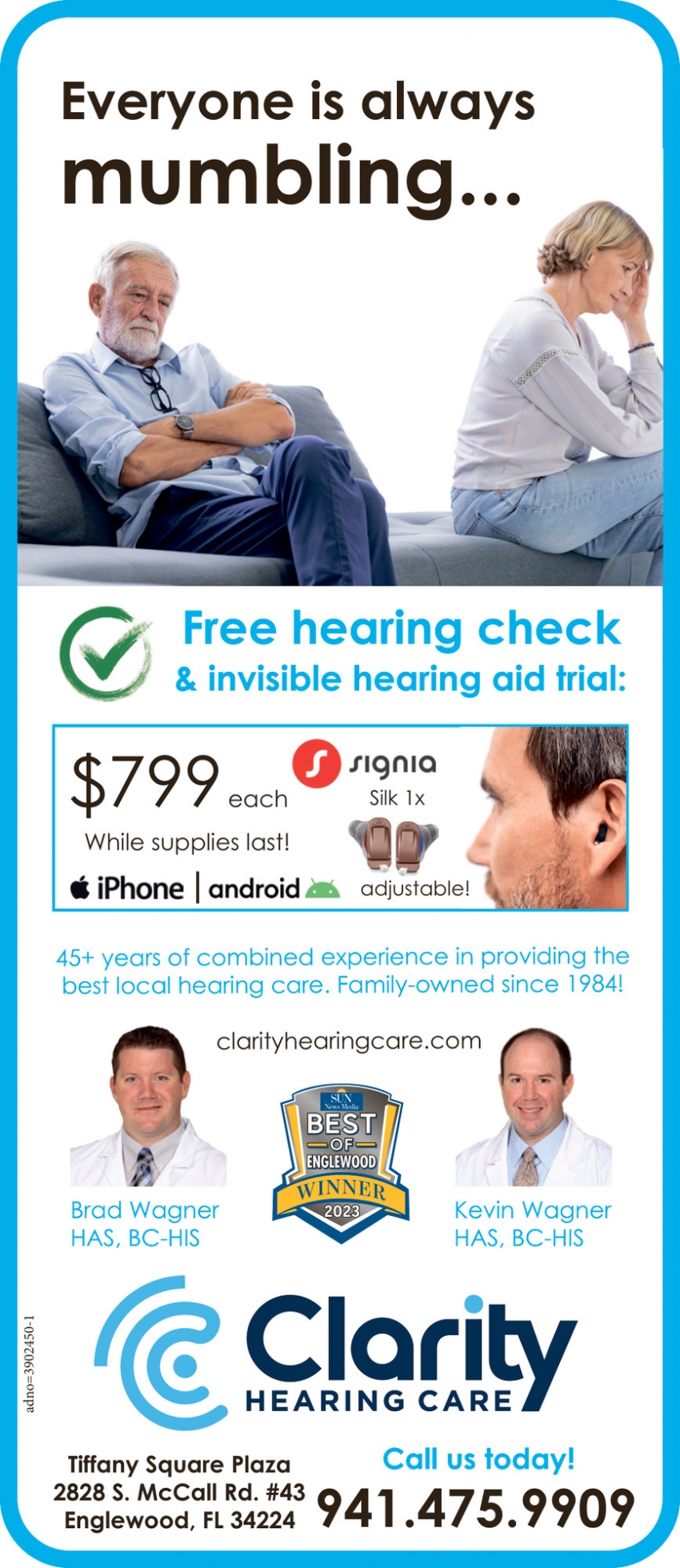 Free Hearing Check