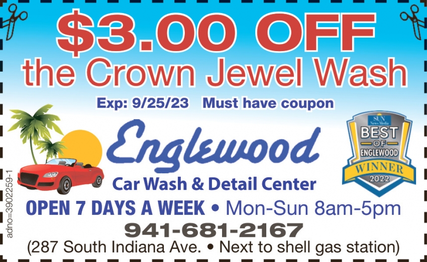 $3.00 Off the Crown Jewel Wash