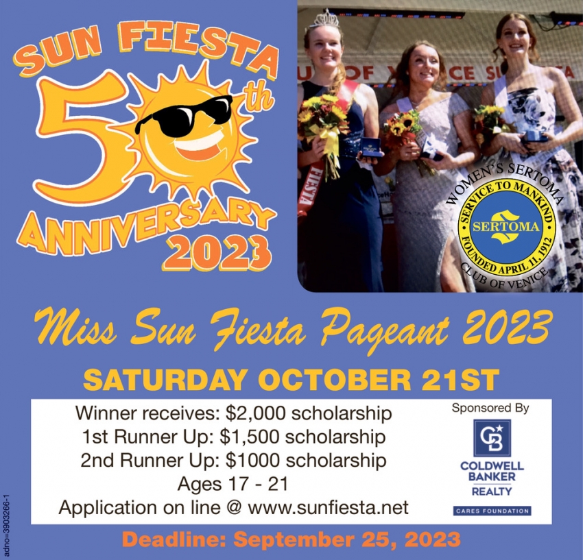 Miss Sun Fiesta Pageant 2023