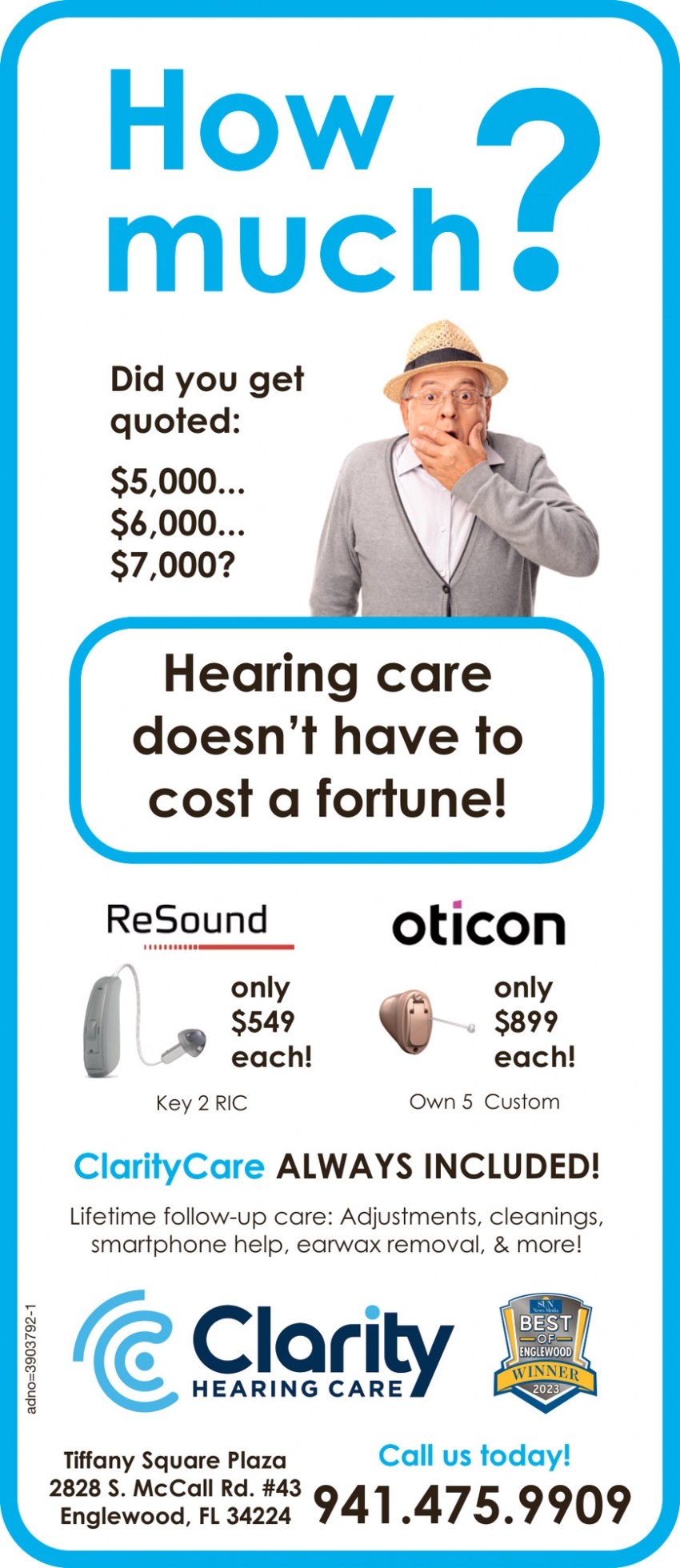 Hearing Care Doesn't Have To Cost A Fortune!