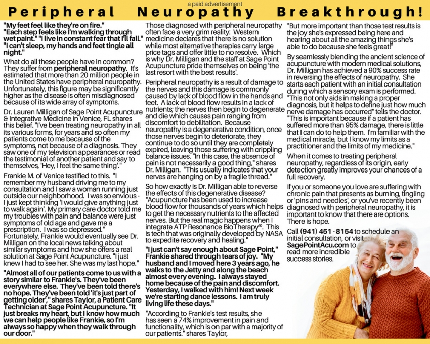 Peripheral Neuropathy Breakthrough!