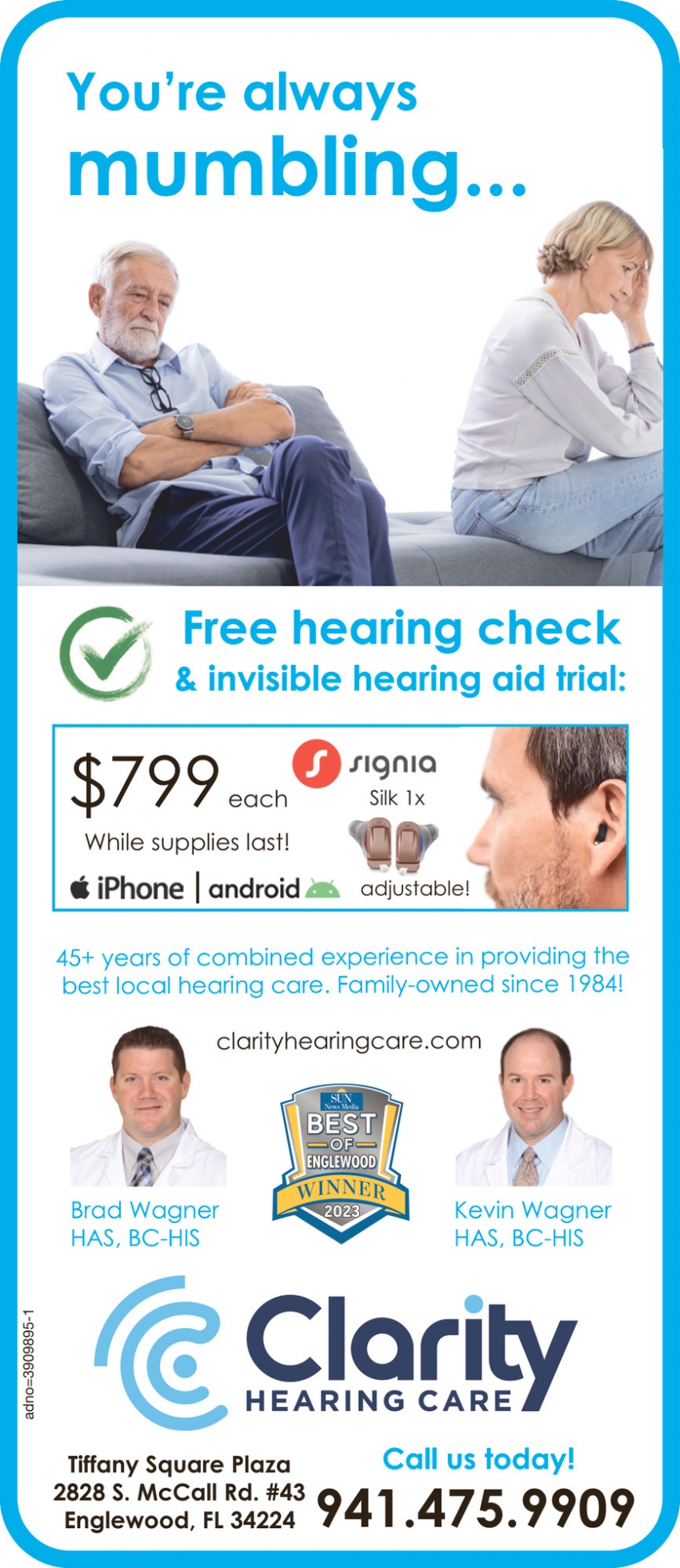 Free Hearing Check