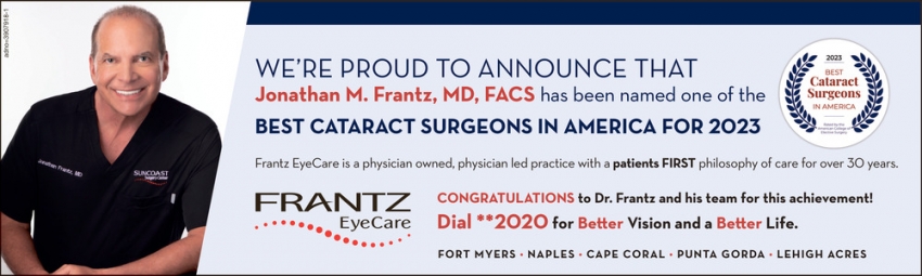 Best Cataract Surgeons in America for 2023