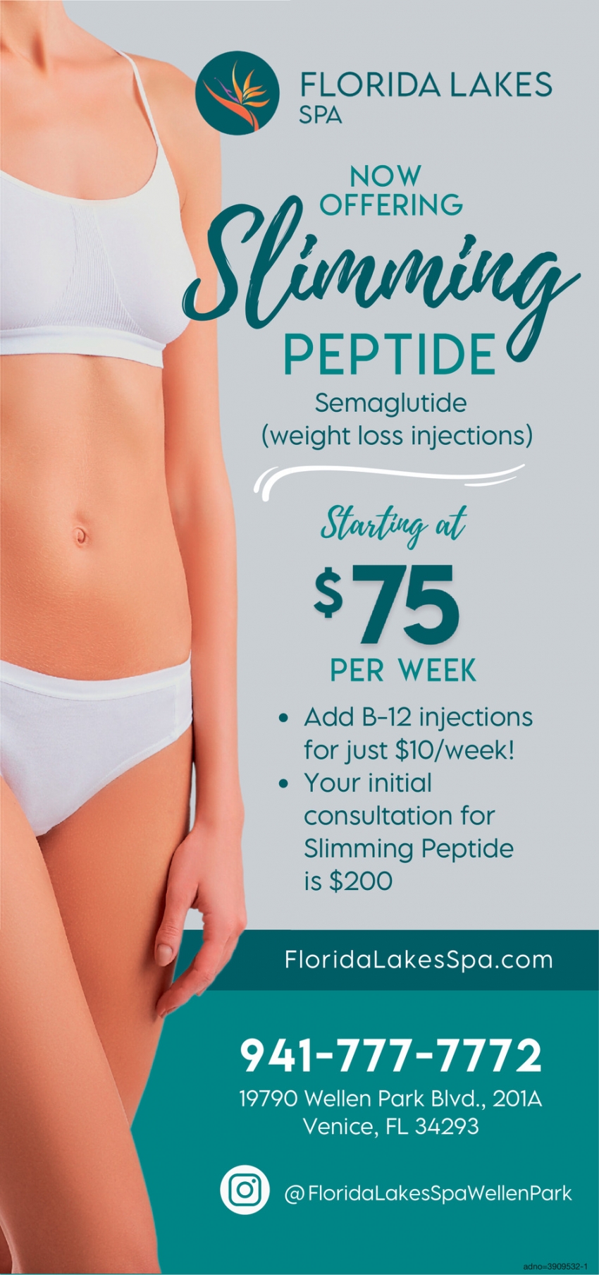 Now Offering Slimming Peptide