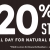 20% OFF Storewide