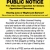 Public Notice