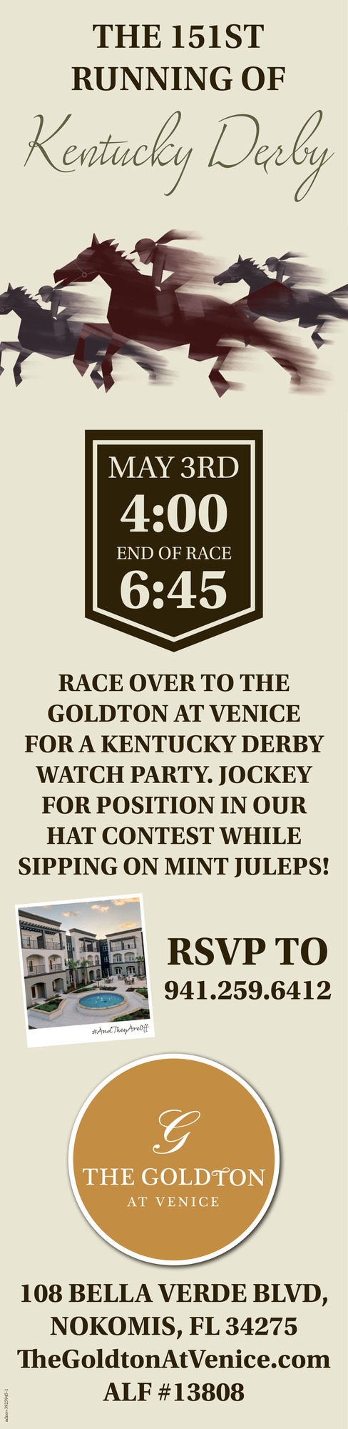 The 151st Running of Kentucky Derby