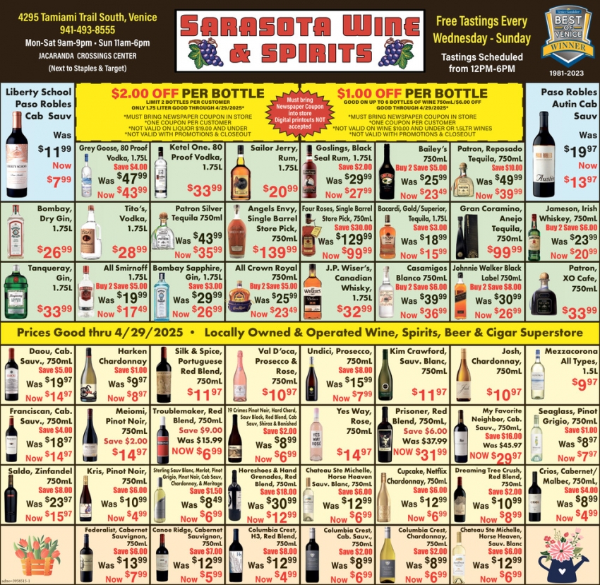 $2.00 OFF Per Bottle