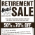 Retirement Sale