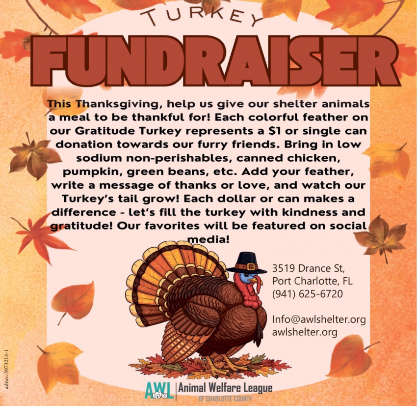 Turkey Fundraiser