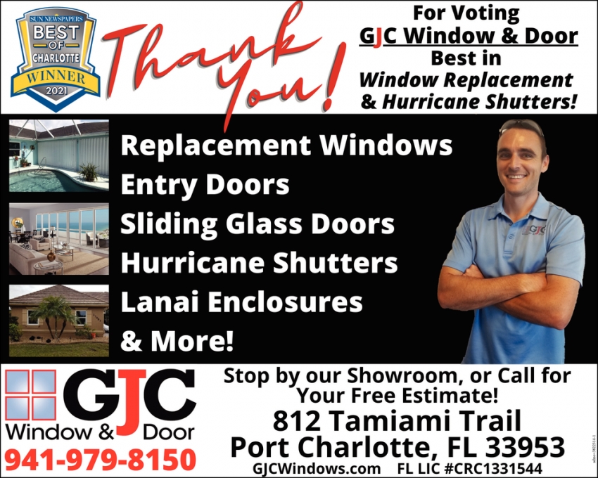 Window Replacement & Hurricane Shutters