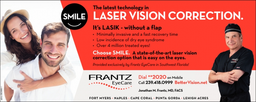 The Latest Technology In Laser Vision Correction