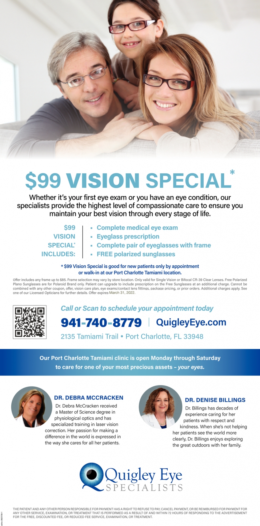 $99 Vision Special