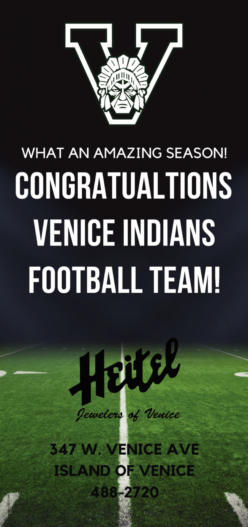 Congratulations Venice Indians