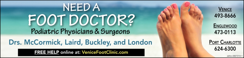 Need a Foot Doctor?
