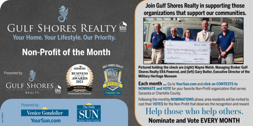 Non-Profit of The Month