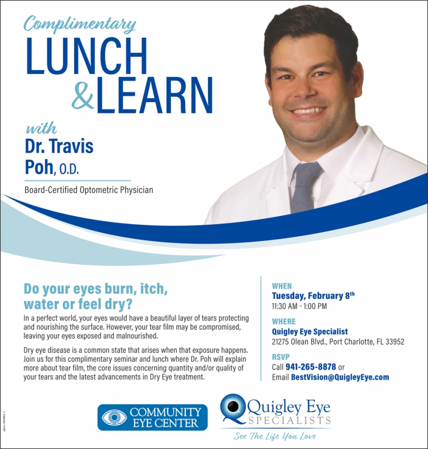 Complimentary Lunch & Learn