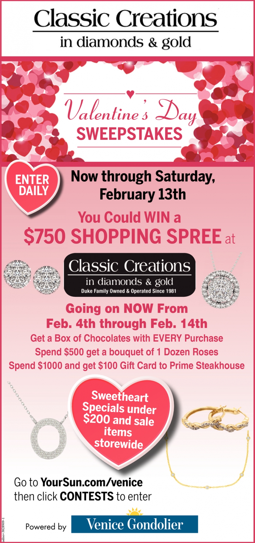 Valentine's Day Sweepstakes