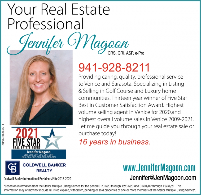 Your Real Estate Professional