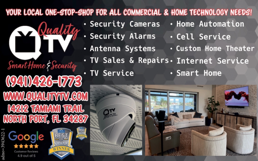 Quality TV Smart Home & Security