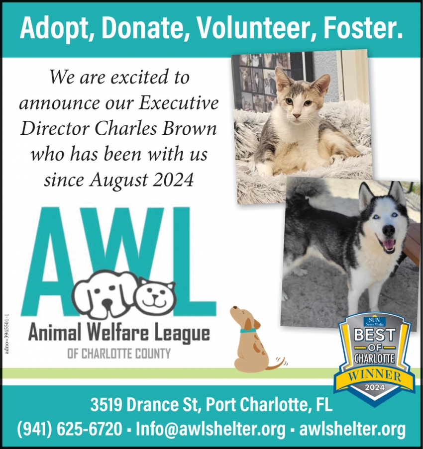 Animal Welfare League of Charlotte County