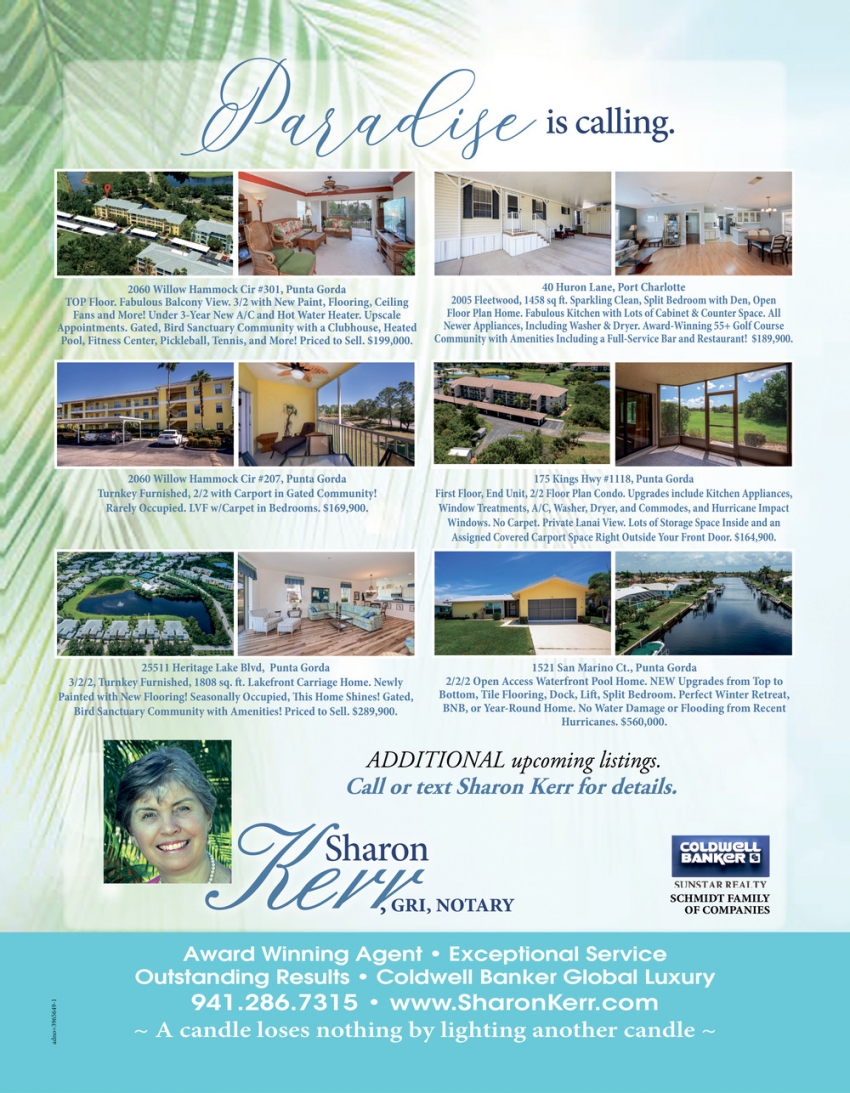 Sharon Kerr - Coldwell Banker Sunstar Realty